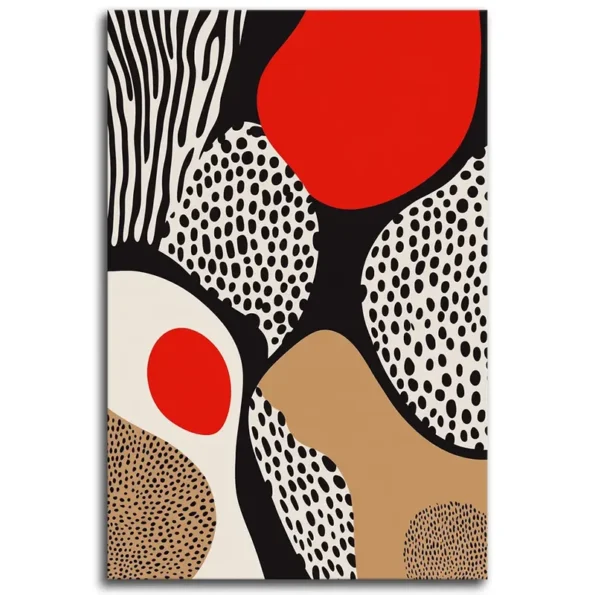 Bold Patterns and Red Hues