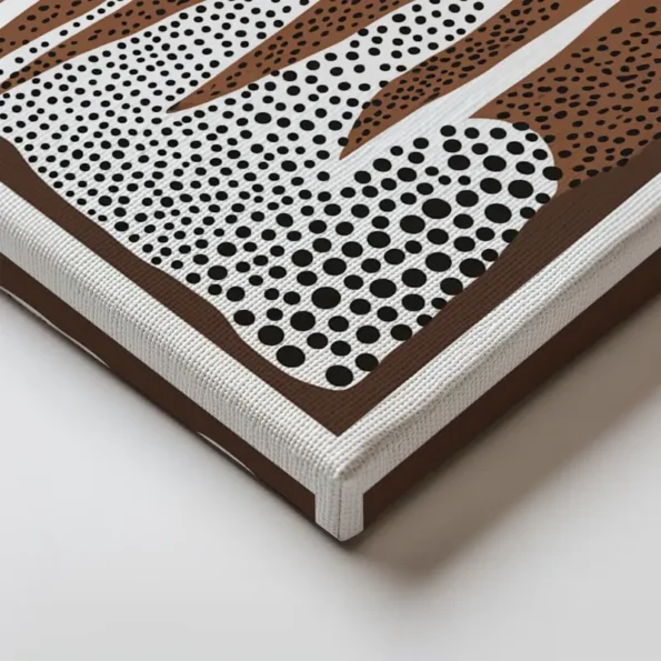 Harmony in Earthy Tones Wall Art - Abstract Geometric Shapes Wall Art