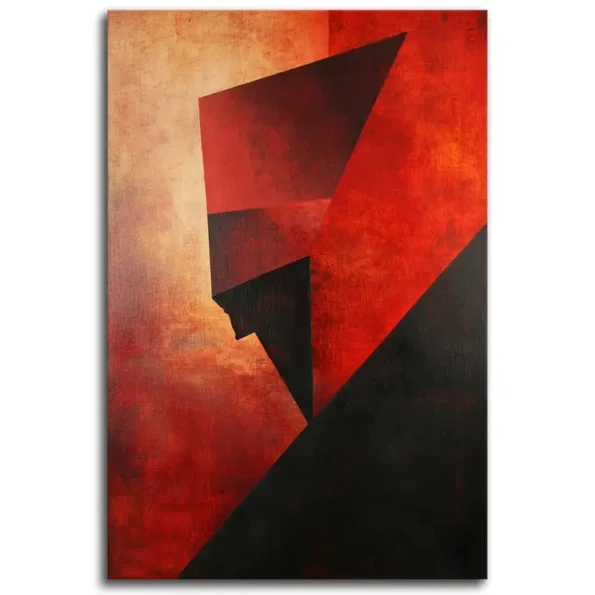 Red Geometry of Silence