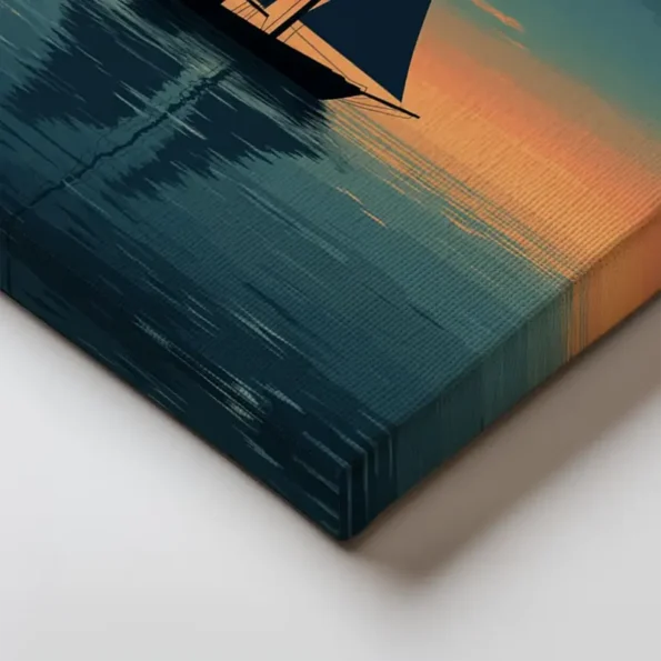 Sailing Into Serenity Wall Art - Sailboat Wall Art