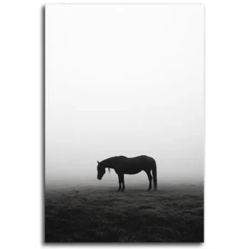 Silent Equine Beauty Wall Art - Horse Wall Art