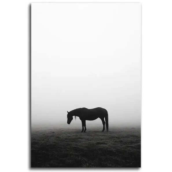 Silent Equine Beauty Wall Art - Horse Wall Art