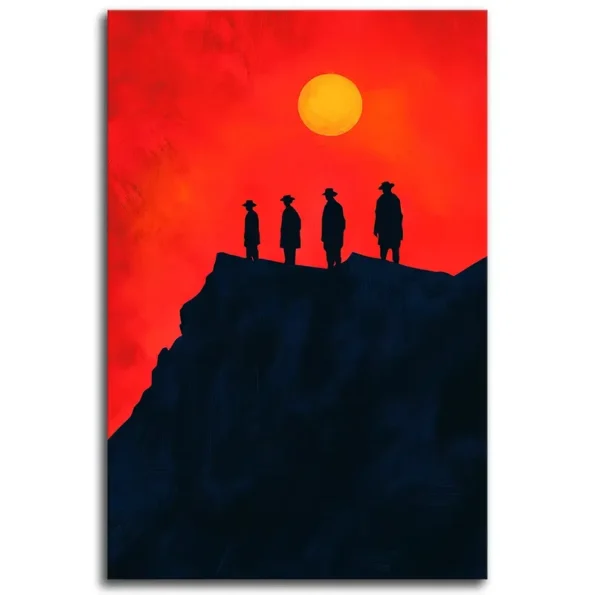 Silent Vigil On The Ridge
