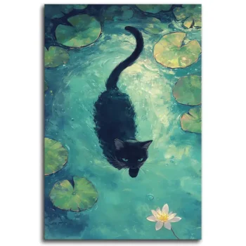 Whiskers in Water Colors