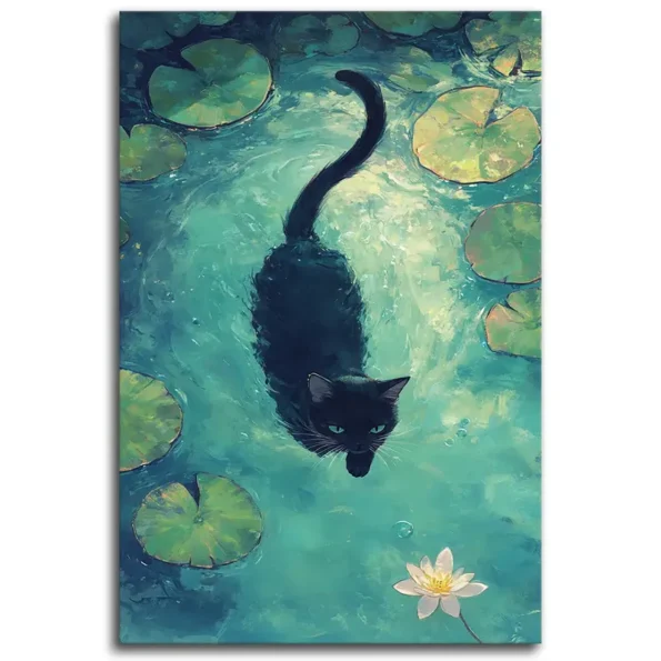 Whiskers in Water Colors