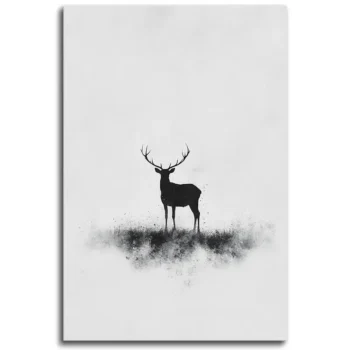 Whispers of the Forest Wall Art - Abstract Minimalist Wall Art