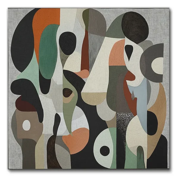 Abstract Faces Exposed