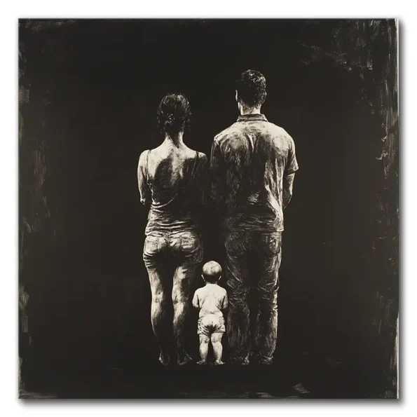 Back to Back with Dad and Mom