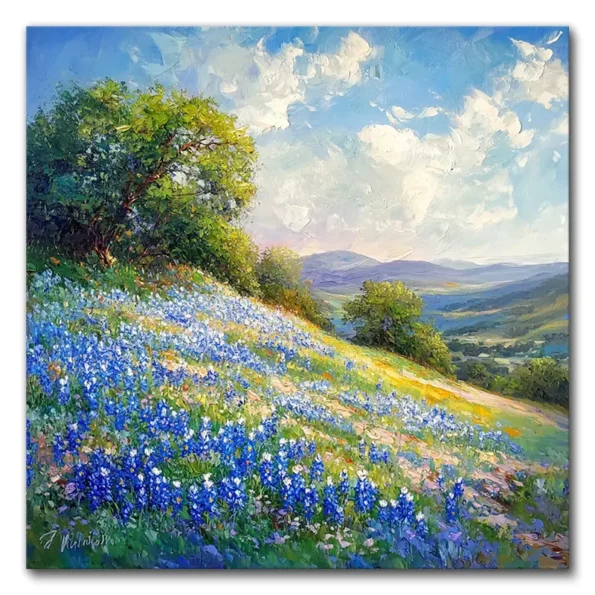 Blue Bonnet Bliss