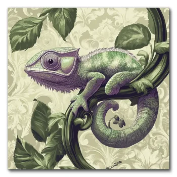 Chameleon's Elegant Camouflage