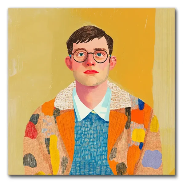 Charlie in a Colorful Coat