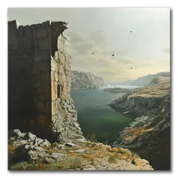 Cliffside Reflections