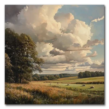 Cloudy Days in the Countryside