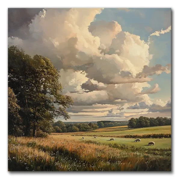 Cloudy Days in the Countryside
