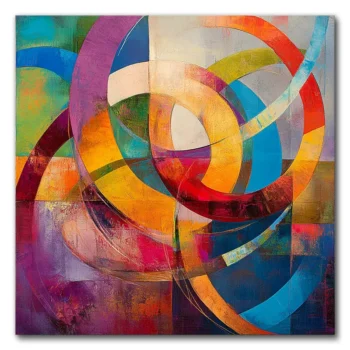 Colorful Chaos of Lines