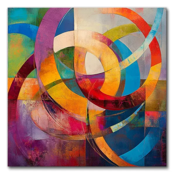 Colorful Chaos of Lines
