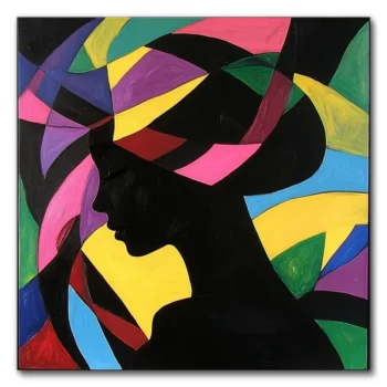 Colorful Silhouette Celebration