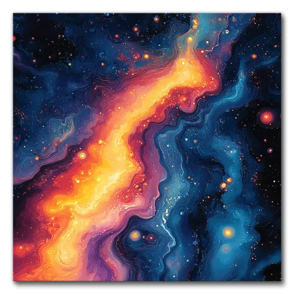 Cosmic Swirls of Wonder