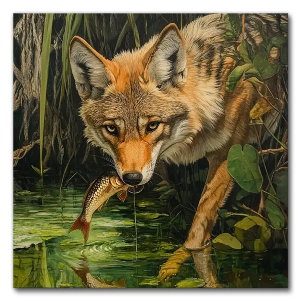 Coyote's Catch of the Day