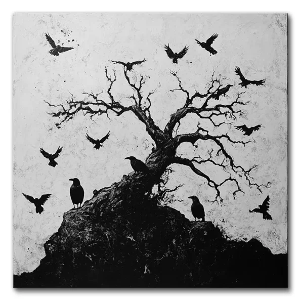 Crows and Dead Trees