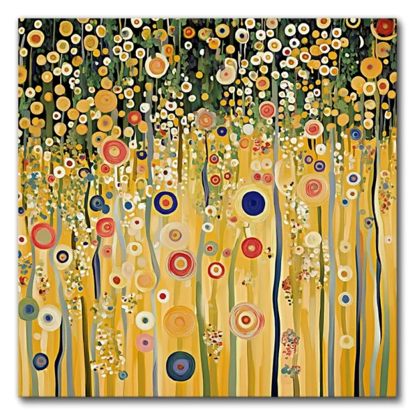 Daisy Chain of Colorful Whimsy