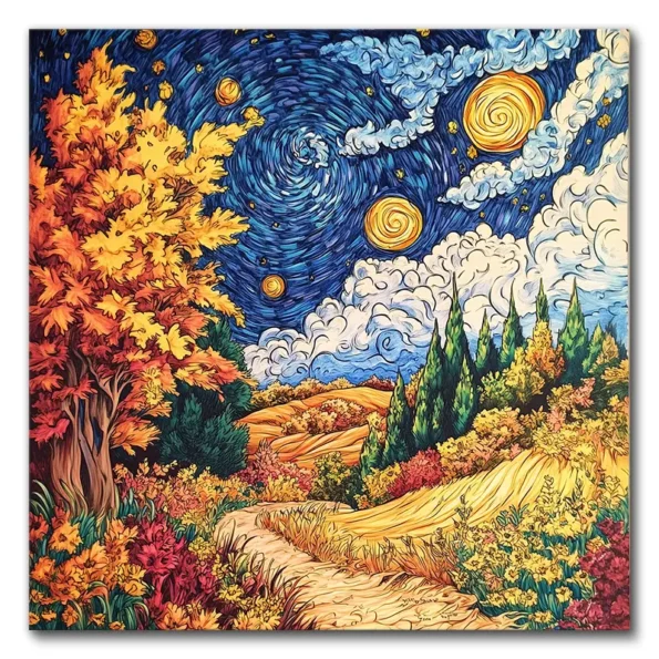 Fall into the Starry Night