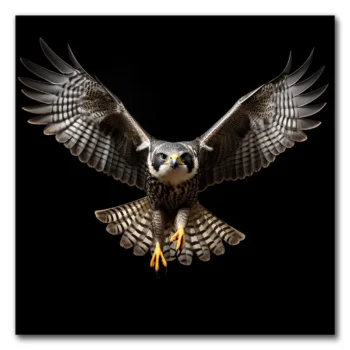 Fierce Falcon on the Hunt