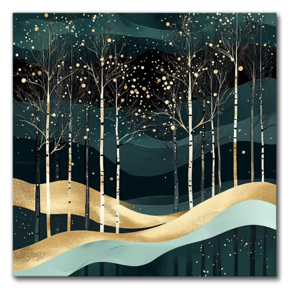 Golden Whispers in the Woods