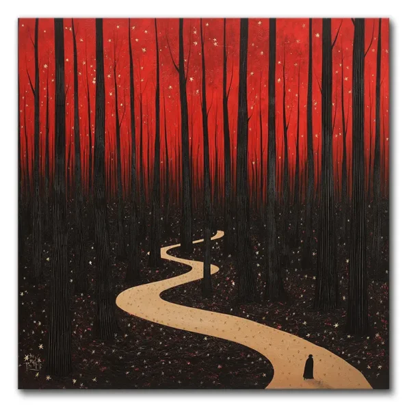 Into the Mysterious Red Forest