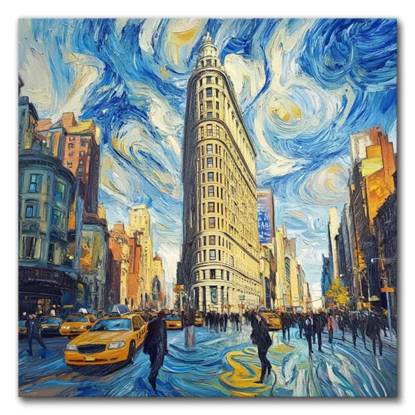 New York Dreams Spray-Painted