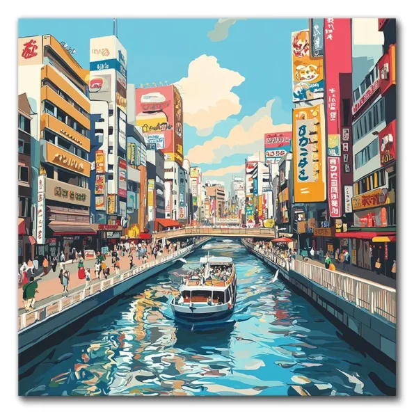 Osaka's River Vibes