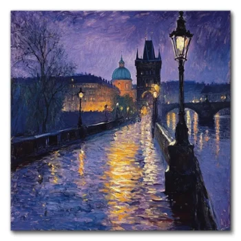 Prague Nights and Splashes