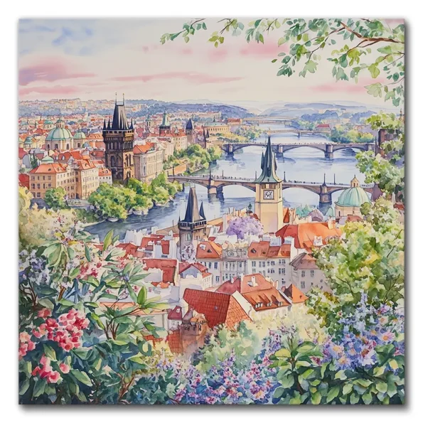Prague's Panoramic Daydream