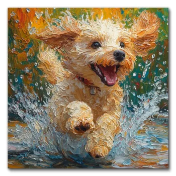 Puddle Jumping Pup