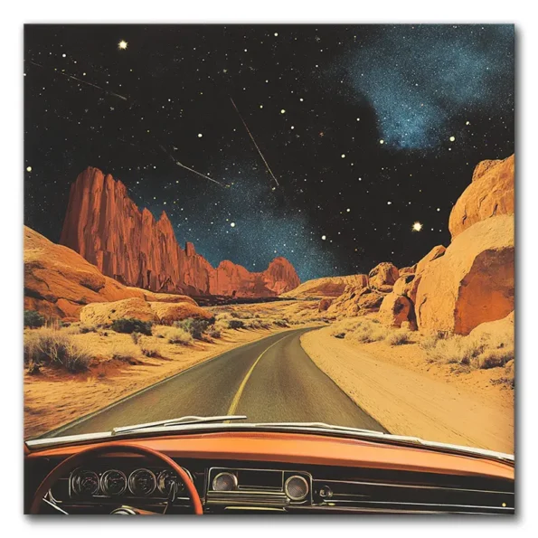 Retro Desert Drive