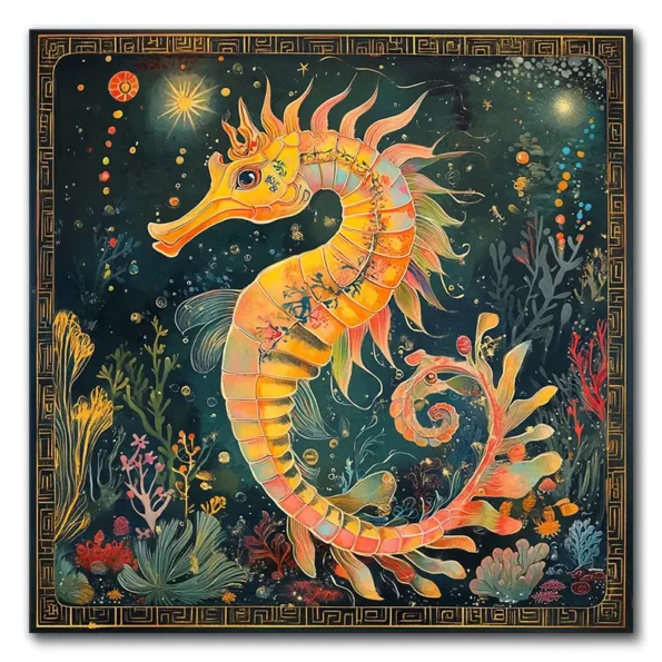 Seahorse Serenade: Ocean Wonders