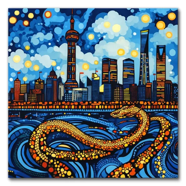 Slithering Through Shanghai