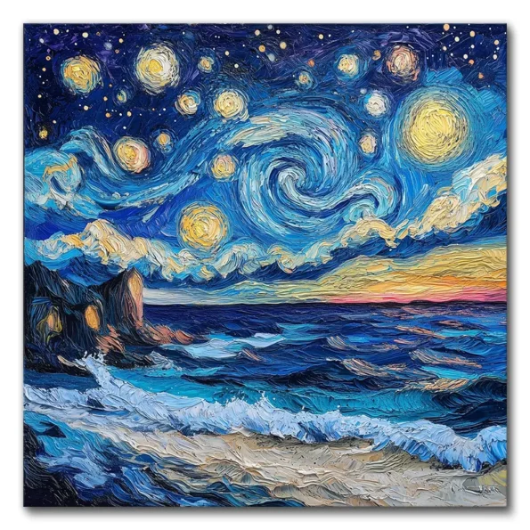 Starry Seaside Dream