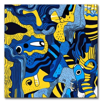 Waves of Colorful Confusion