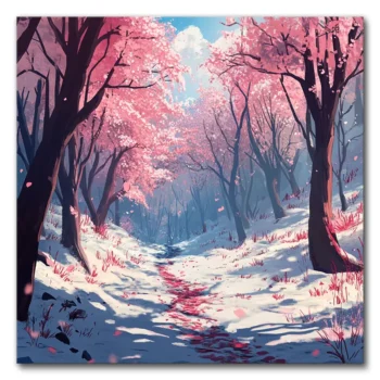Winter’s Cherry Blossom Surprise