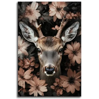 A Stag Among Blooms