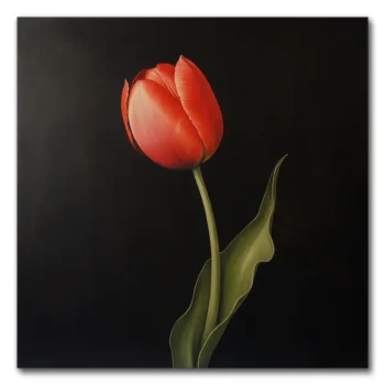 A Tulip in Bold Defiance