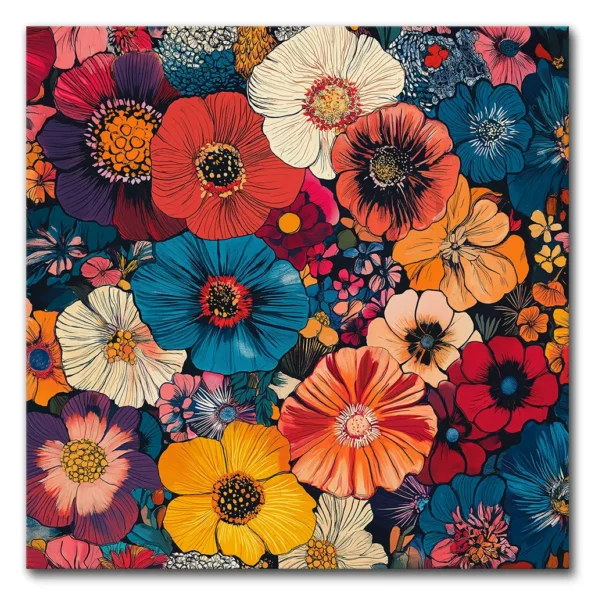 Blooming Chaos in Full Color