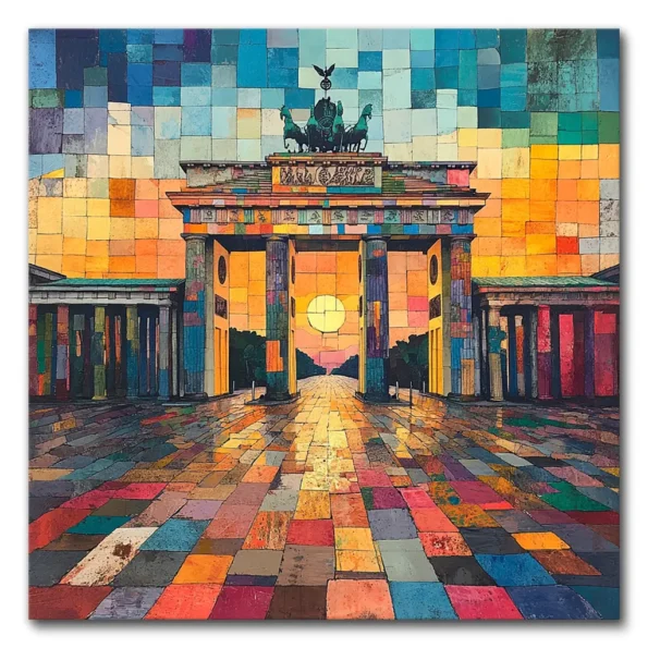 Brandenburg Gate at Sunset