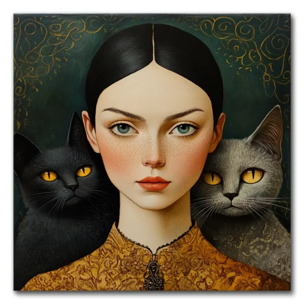 Cats and Pretty Faces