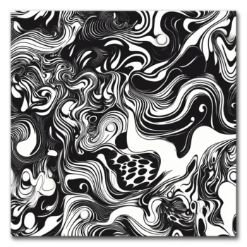 Chaos in Black and White