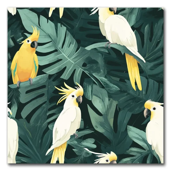 Cockatoo Chaos in Paradise