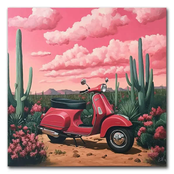 Cruisin' Through Cactus Paradise