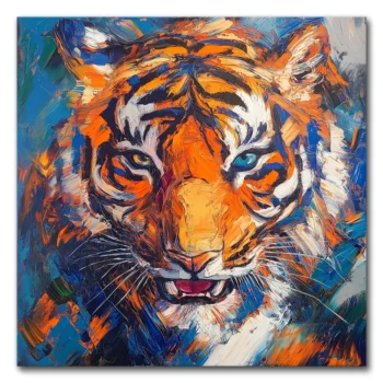 Fierce Stare of the Tiger