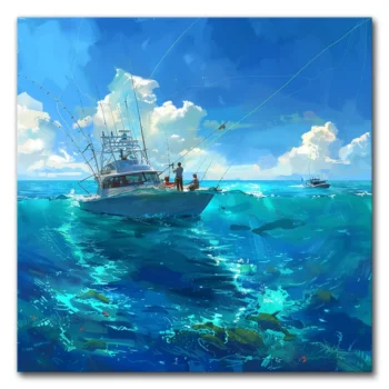 Fishing Adventures on Vibrant Waves